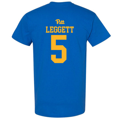 Pittsburgh - NCAA Men's Basketball : Ishmael Leggett - T-Shirt Sports Shersey