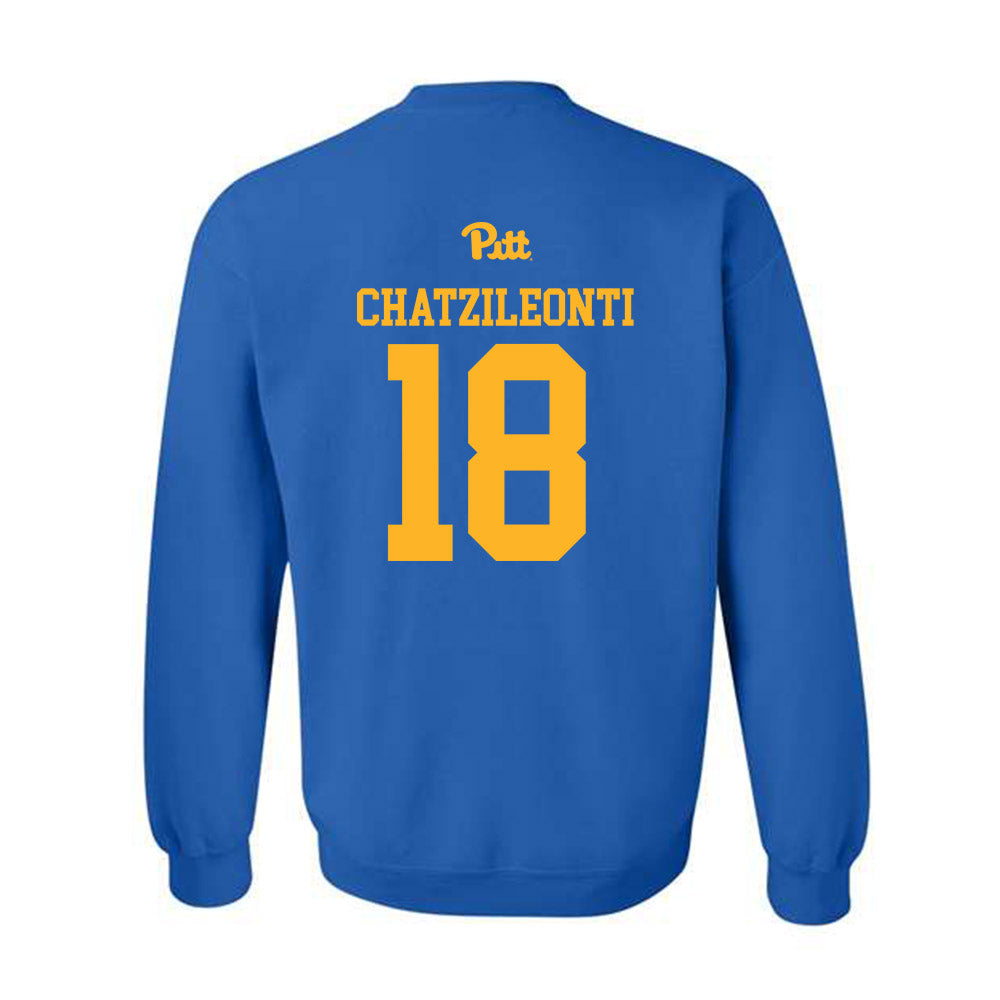 Pittsburgh - NCAA Women's Basketball : Ionanna Chatzileonti - Crewneck Sweatshirt Sports Shersey