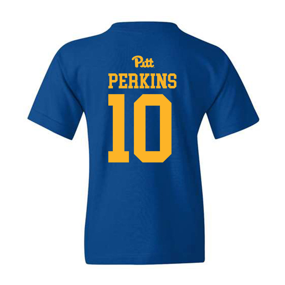 Pittsburgh - NCAA Women's Basketball : Bella Perkins - Youth T-Shirt Sports Shersey