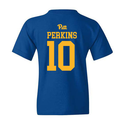 Pittsburgh - NCAA Women's Basketball : Bella Perkins - Youth T-Shirt Sports Shersey