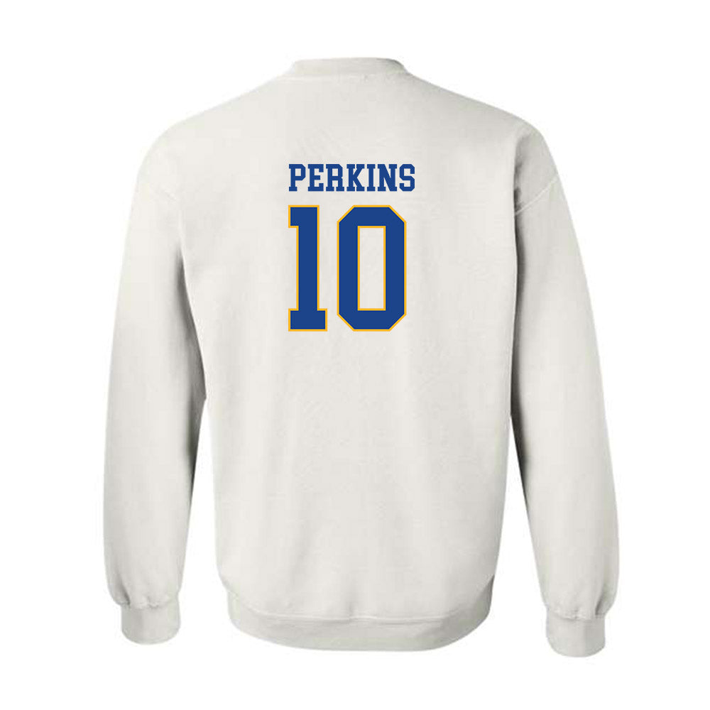 Pittsburgh - NCAA Women's Basketball : Bella Perkins - Crewneck Sweatshirt Classic Shersey