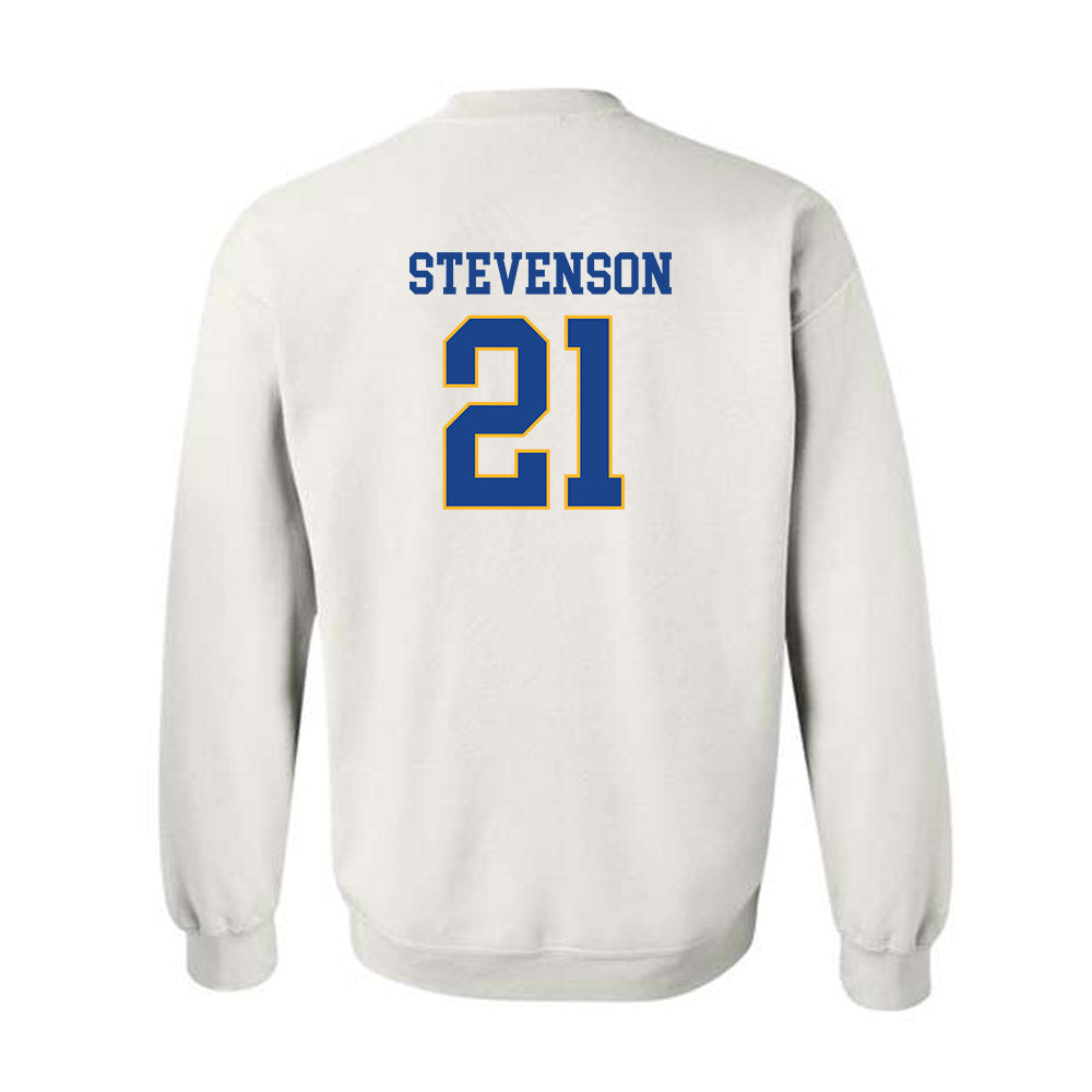 Pittsburgh - NCAA Men's Basketball : Vason Stevenson - Crewneck Sweatshirt Classic Shersey