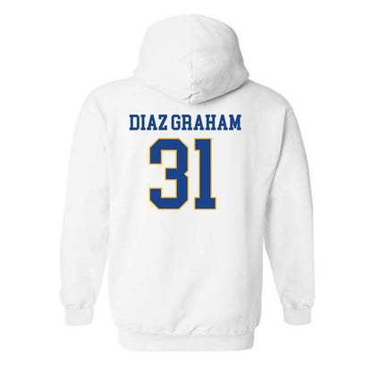 Pittsburgh - NCAA Men's Basketball : Jorge Diaz Graham - Hooded Sweatshirt Classic Shersey