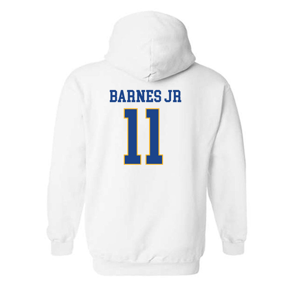 Pittsburgh - NCAA Men's Basketball : Marlon Barnes Jr - Hooded Sweatshirt Classic Shersey