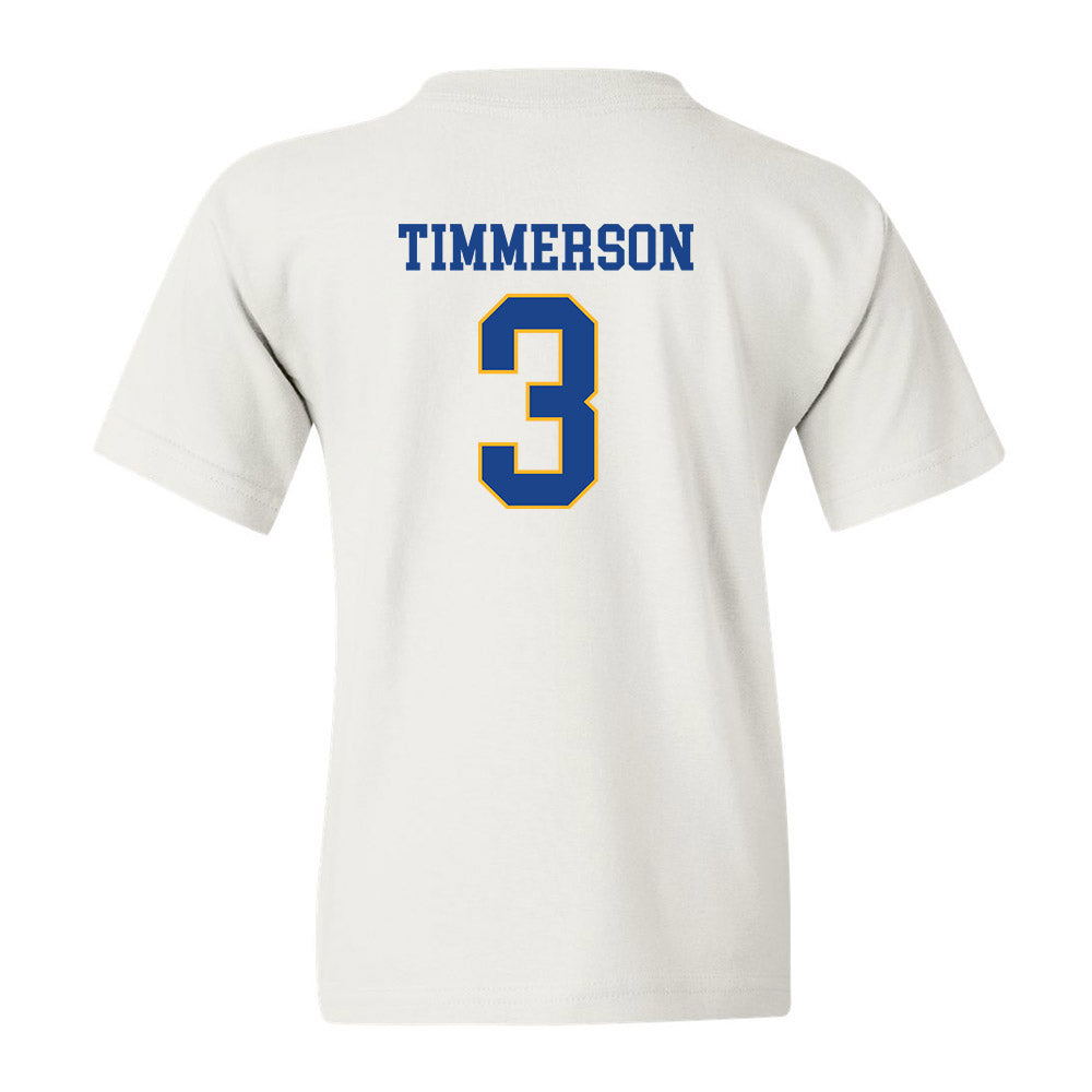 Pittsburgh - NCAA Women's Basketball : Jasmine Timmerson - Youth T-Shirt Classic Shersey