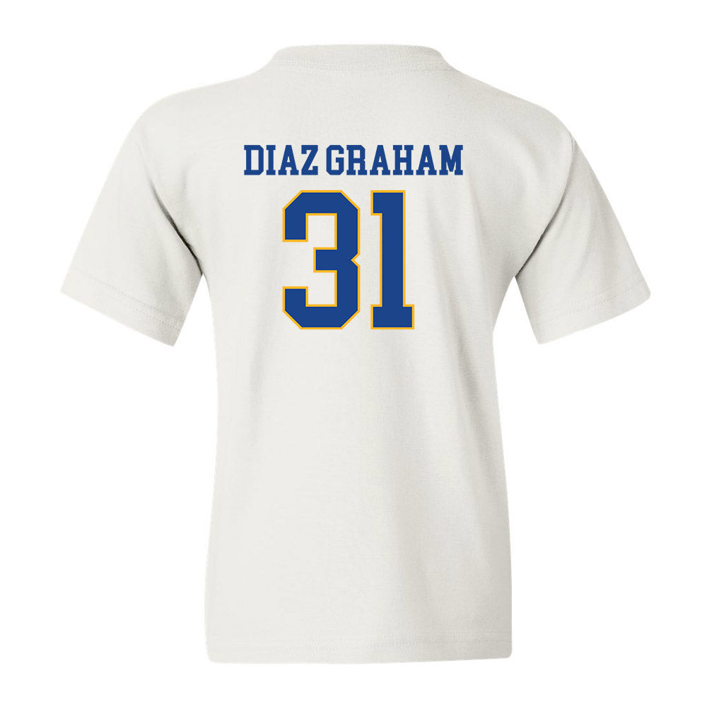 Pittsburgh - NCAA Men's Basketball : Jorge Diaz Graham - Youth T-Shirt Classic Shersey