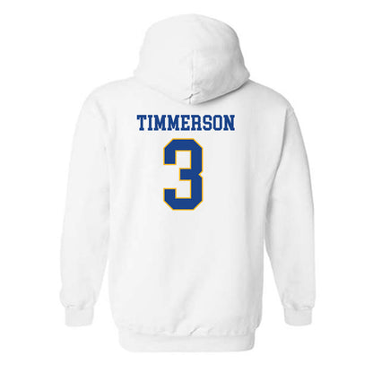 Pittsburgh - NCAA Women's Basketball : Jasmine Timmerson - Hooded Sweatshirt Classic Shersey