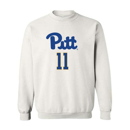 Pittsburgh - NCAA Men's Basketball : Marlon Barnes Jr - Crewneck Sweatshirt Classic Shersey