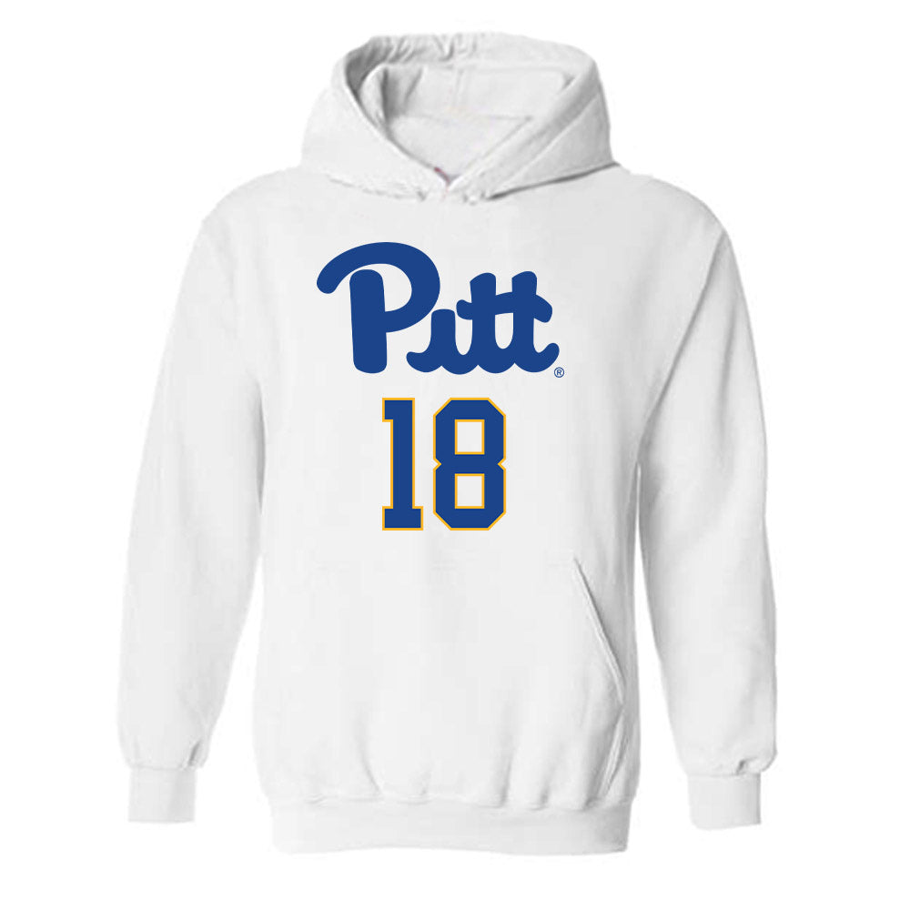 Pittsburgh - NCAA Women's Basketball : Ionanna Chatzileonti - Hooded Sweatshirt Classic Shersey