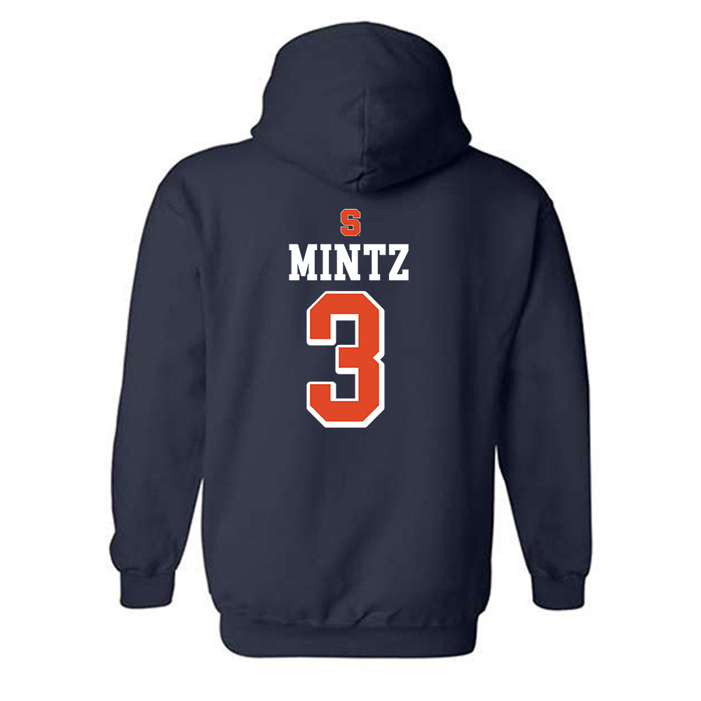 Syracuse - NCAA Men's Basketball : Judah Mintz - Hooded Sweatshirt Sports Shersey