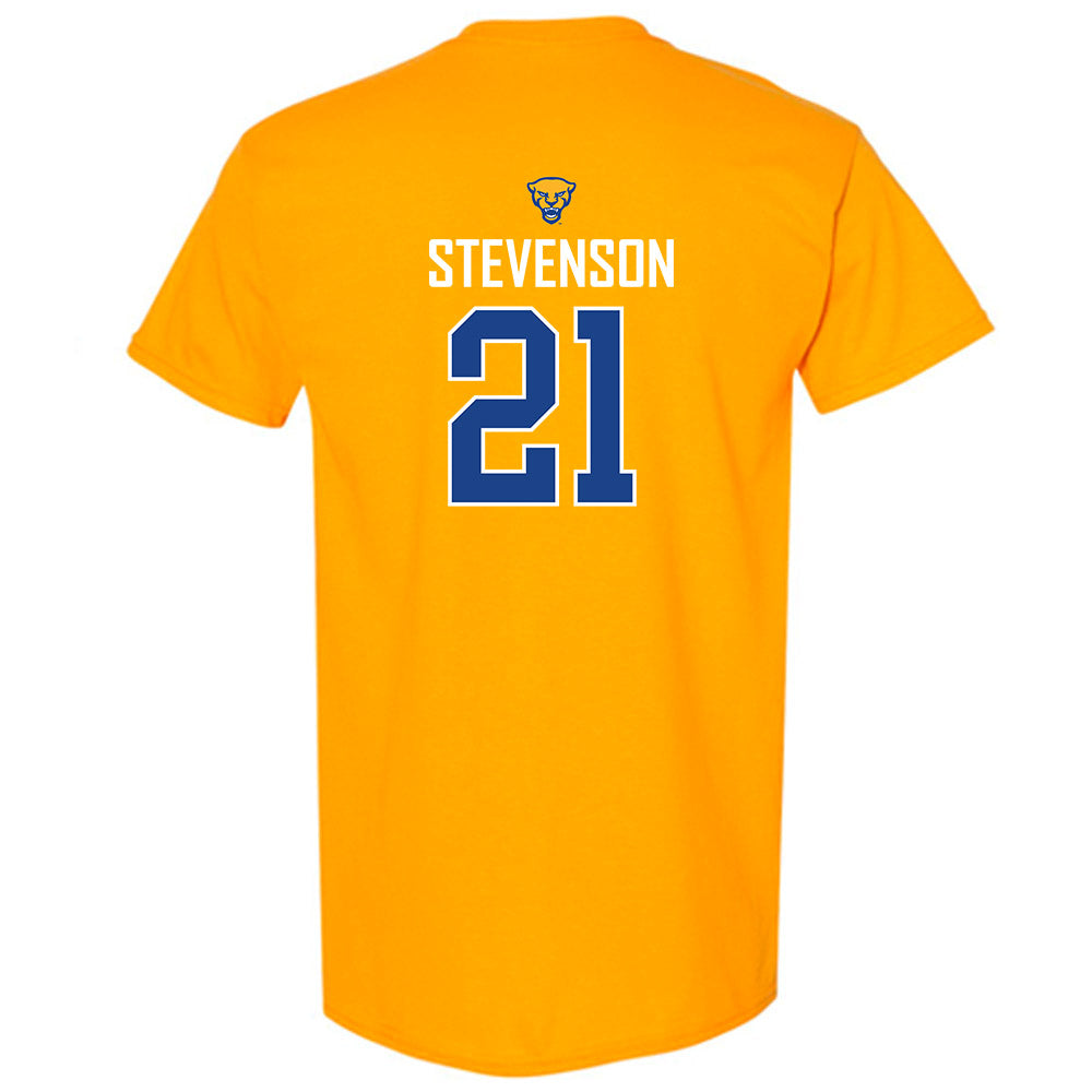 Pittsburgh - NCAA Men's Basketball : Vason Stevenson - T-Shirt Sports Shersey