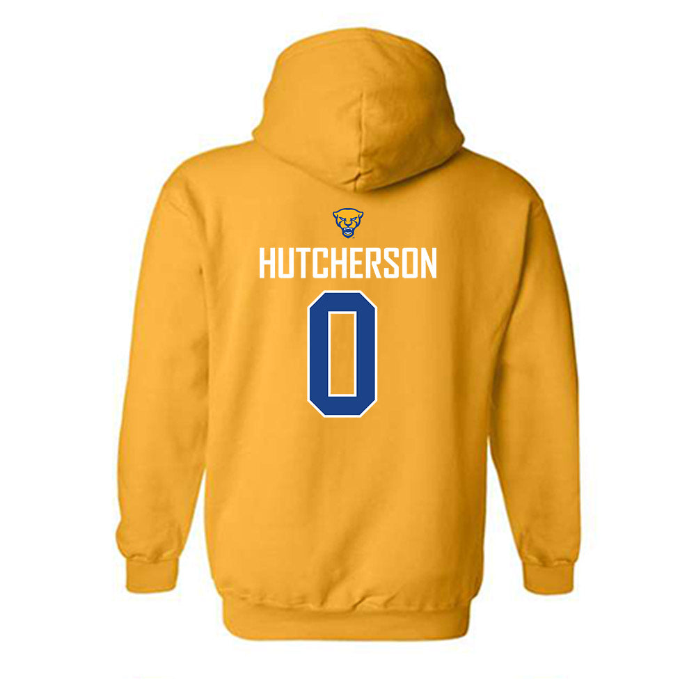 Pittsburgh - NCAA Women's Basketball : Gabby Hutcherson - Hooded Sweatshirt Sports Shersey