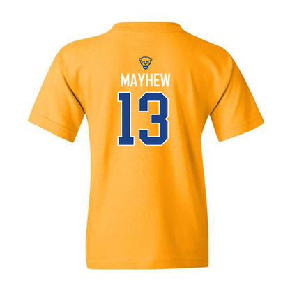 Pittsburgh - NCAA Men's Basketball : Benjamin Mayhew - Youth T-Shirt Sports Shersey