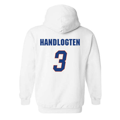 Florida - NCAA Men's Basketball : Micah Handlogten - Hooded Sweatshirt Classic Shersey