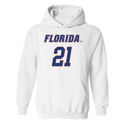 Florida - NCAA Women's Basketball : Eriny Kindred - Hooded Sweatshirt Classic Shersey