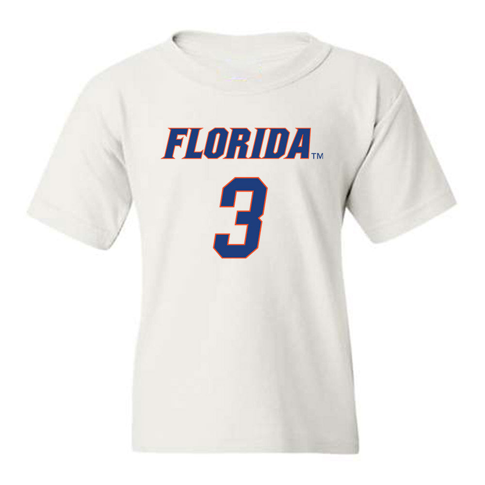 Florida - NCAA Men's Basketball : Micah Handlogten - Youth T-Shirt Classic Shersey