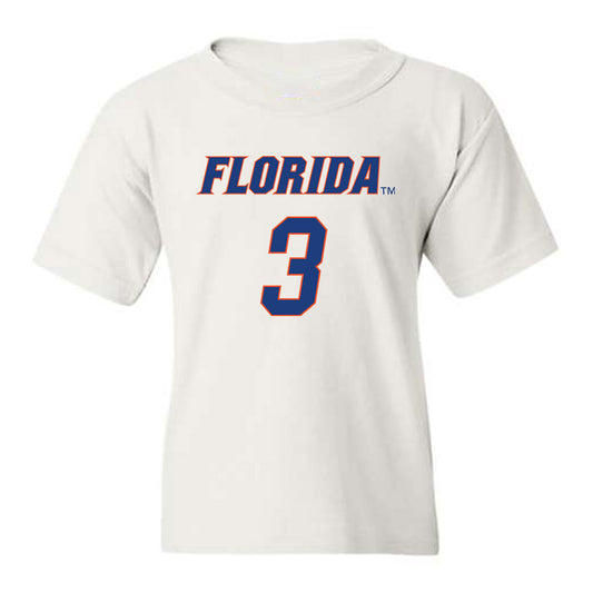 Florida - NCAA Men's Basketball : Micah Handlogten - Youth T-Shirt Classic Shersey