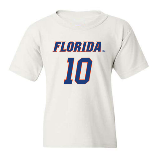 Florida - NCAA Men's Basketball : Thomas Haugh - Youth T-Shirt Classic Shersey