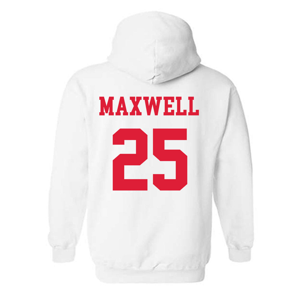 Dayton - NCAA Men's Basketball : Will Maxwell - Hooded Sweatshirt Classic Shersey