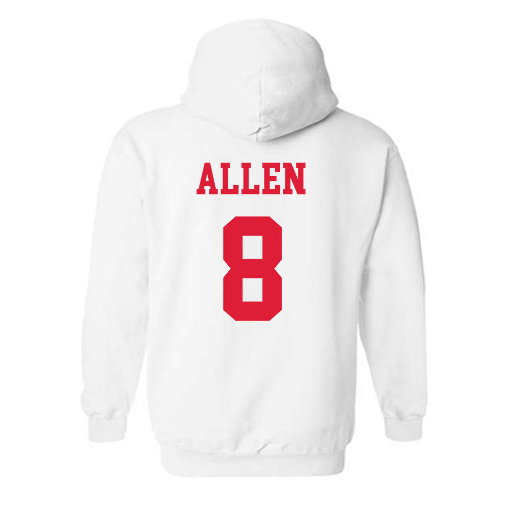 Dayton - NCAA Men's Basketball : Marvel Allen - Hooded Sweatshirt Classic Shersey