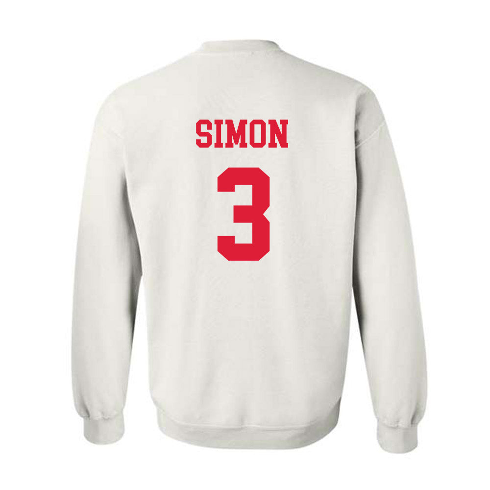 Dayton - NCAA Men's Basketball : Jaiun Simon - Crewneck Sweatshirt Classic Shersey