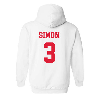 Dayton - NCAA Men's Basketball : Jaiun Simon - Hooded Sweatshirt Classic Shersey