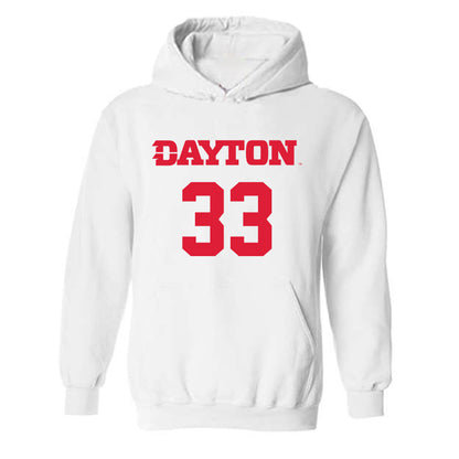 Dayton - NCAA Men's Basketball : Makai Grant - Hooded Sweatshirt Classic Shersey
