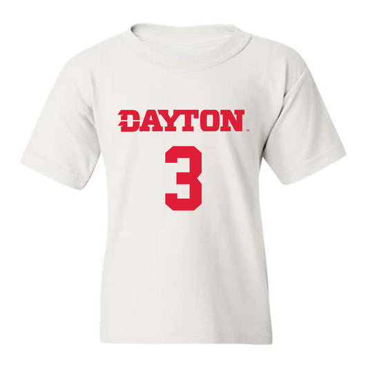 Dayton - NCAA Men's Basketball : Jaiun Simon - Youth T-Shirt Classic Shersey