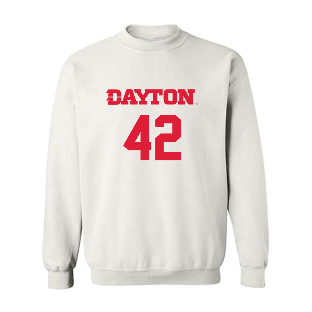 Dayton - NCAA Women's Basketball : Eleanor Monyek - Crewneck Sweatshirt Classic Shersey