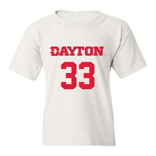 Dayton - NCAA Men's Basketball : Makai Grant - Youth T-Shirt Classic Shersey