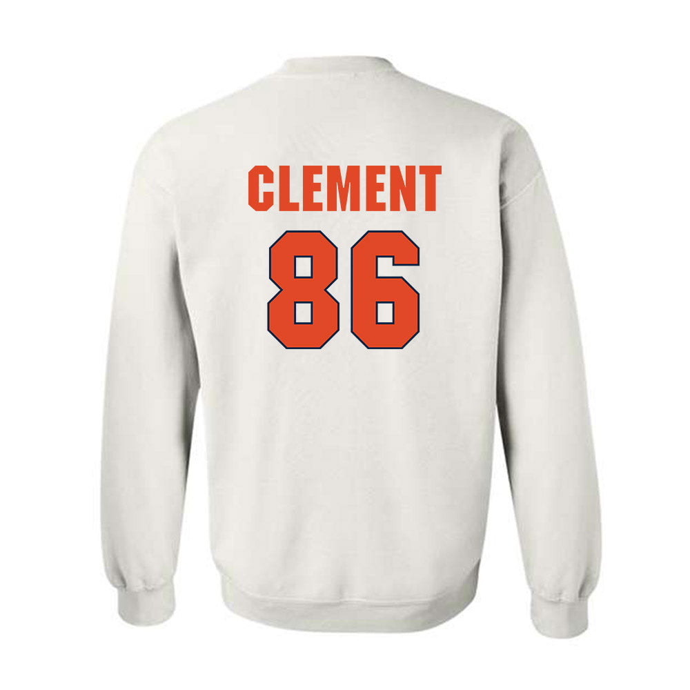 Syracuse - NCAA Football : David Clement - Crewneck Sweatshirt Classic Shersey