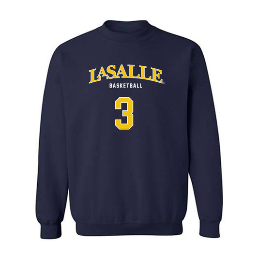 La Salle - NCAA Women's Basketball : Emilee Tahata - Crewneck Sweatshirt Classic Shersey
