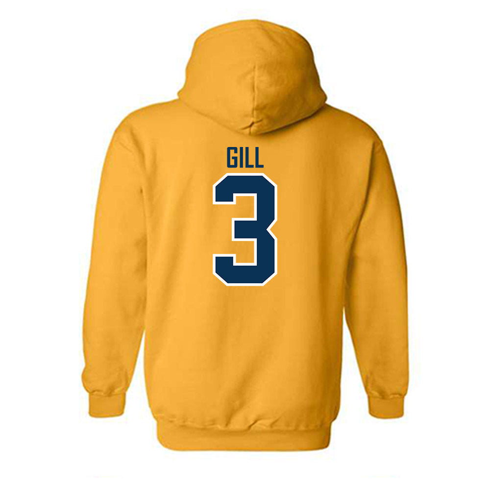 La Salle - NCAA Men's Basketball : Anwar Gill - Hooded Sweatshirt Sports Shersey