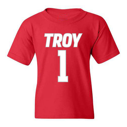 Troy - NCAA Men's Basketball : Thomas Dowd - Youth T-Shirt Classic Shersey