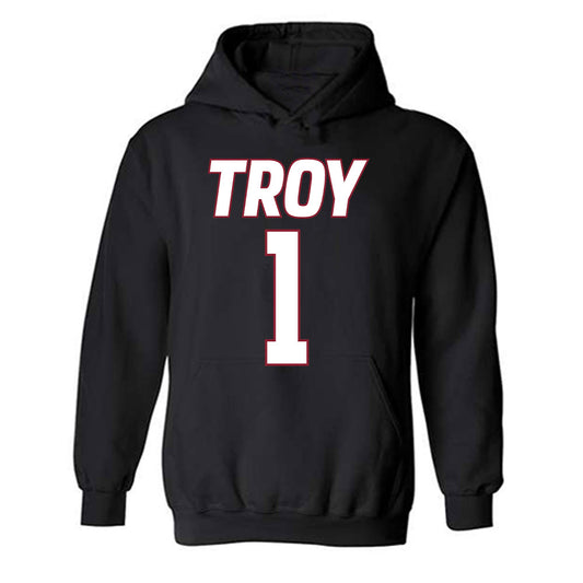 Troy - NCAA Men's Basketball : Thomas Dowd - Hooded Sweatshirt Classic Shersey