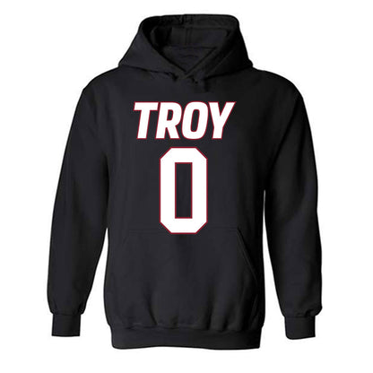 Troy - NCAA Men's Basketball : Kerrington Kiel - Hooded Sweatshirt Classic Shersey