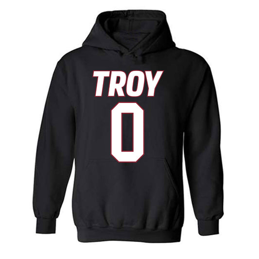 Troy - NCAA Men's Basketball : Kerrington Kiel - Hooded Sweatshirt Classic Shersey