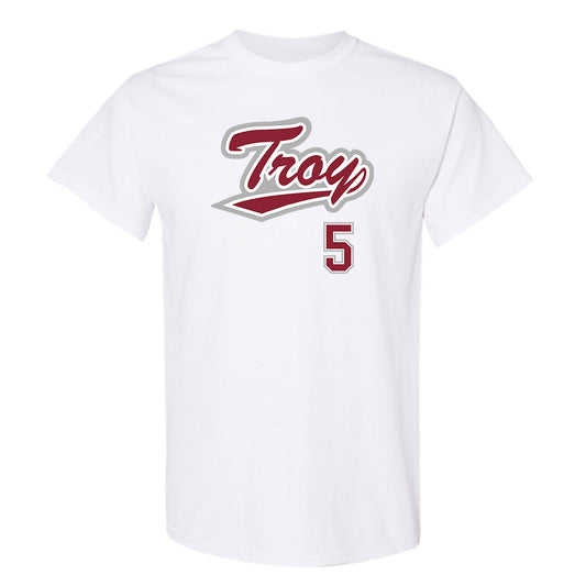 Troy - NCAA Baseball : Kole Myers - T-Shirt Classic Shersey