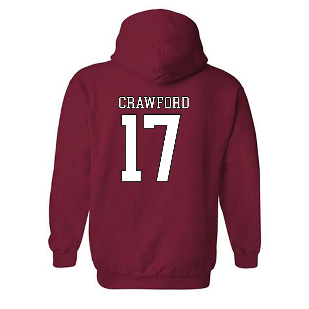 Troy - NCAA Football : Carloss Crawford Hooded Sweatshirt