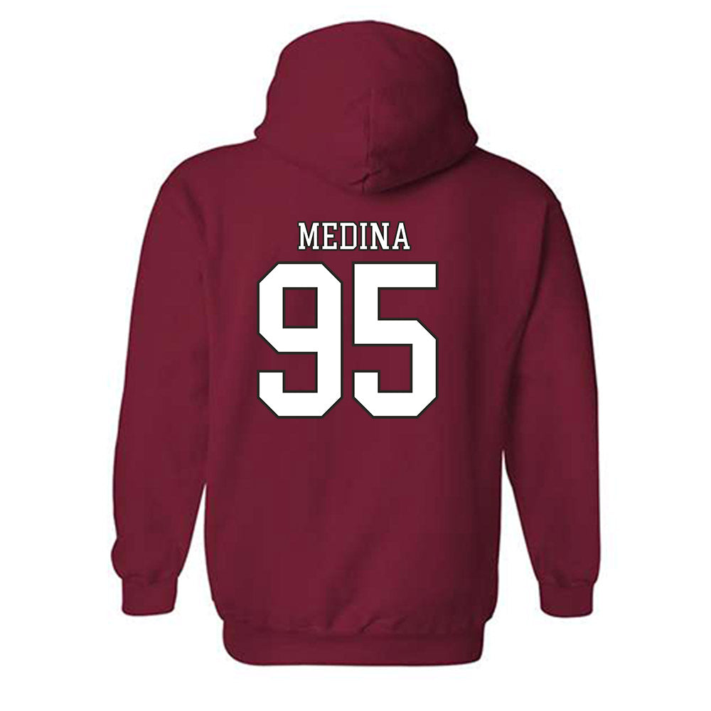 Troy - NCAA Football : Luis Medina Hooded Sweatshirt