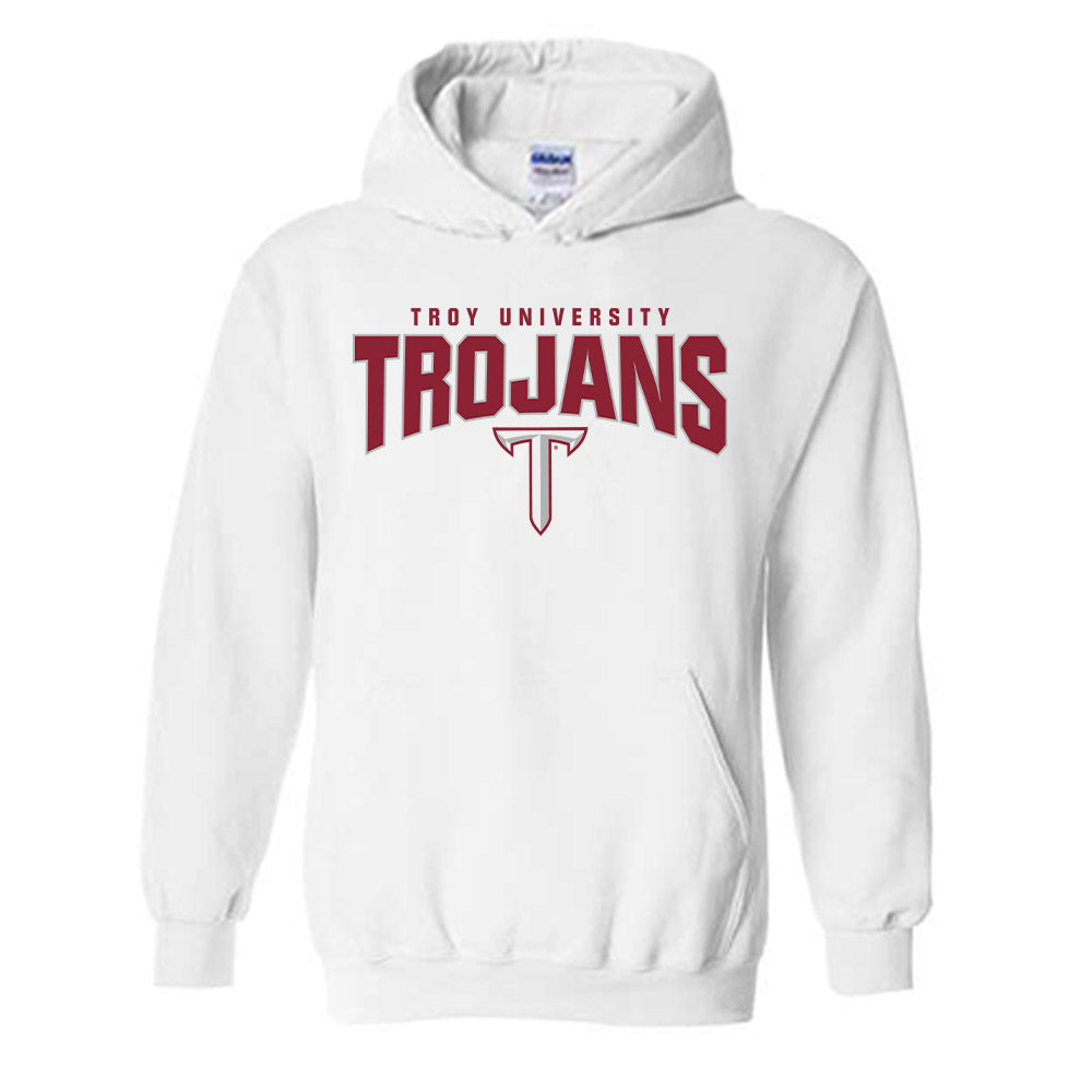 Troy - NCAA Football : Carlton Martial Hooded Sweatshirt