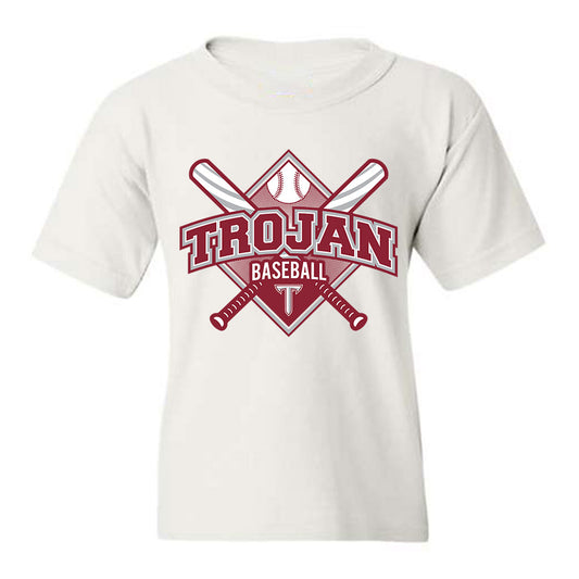 Troy - NCAA Baseball : Jason Hawkins - Youth T-Shirt Sports Shersey