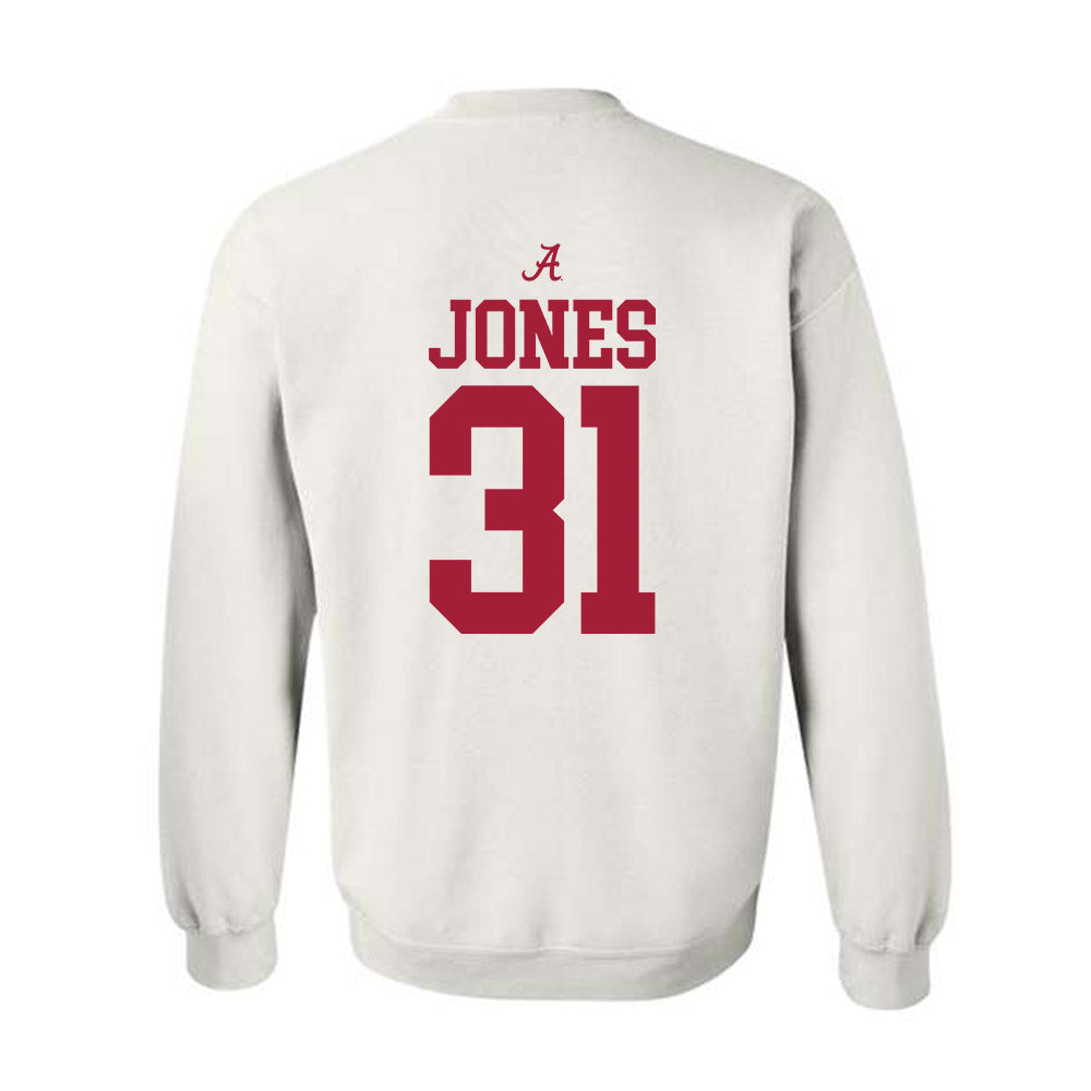 Alabama - NCAA Women's Basketball : Naomi Jones - Crewneck Sweatshirt Classic Shersey