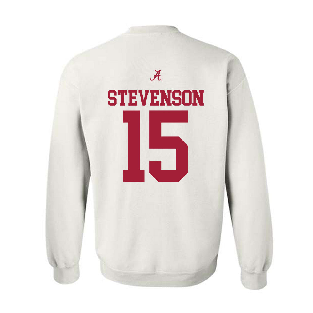 Alabama - NCAA Men's Basketball : Jarin Stevenson - Crewneck Sweatshirt Classic Shersey