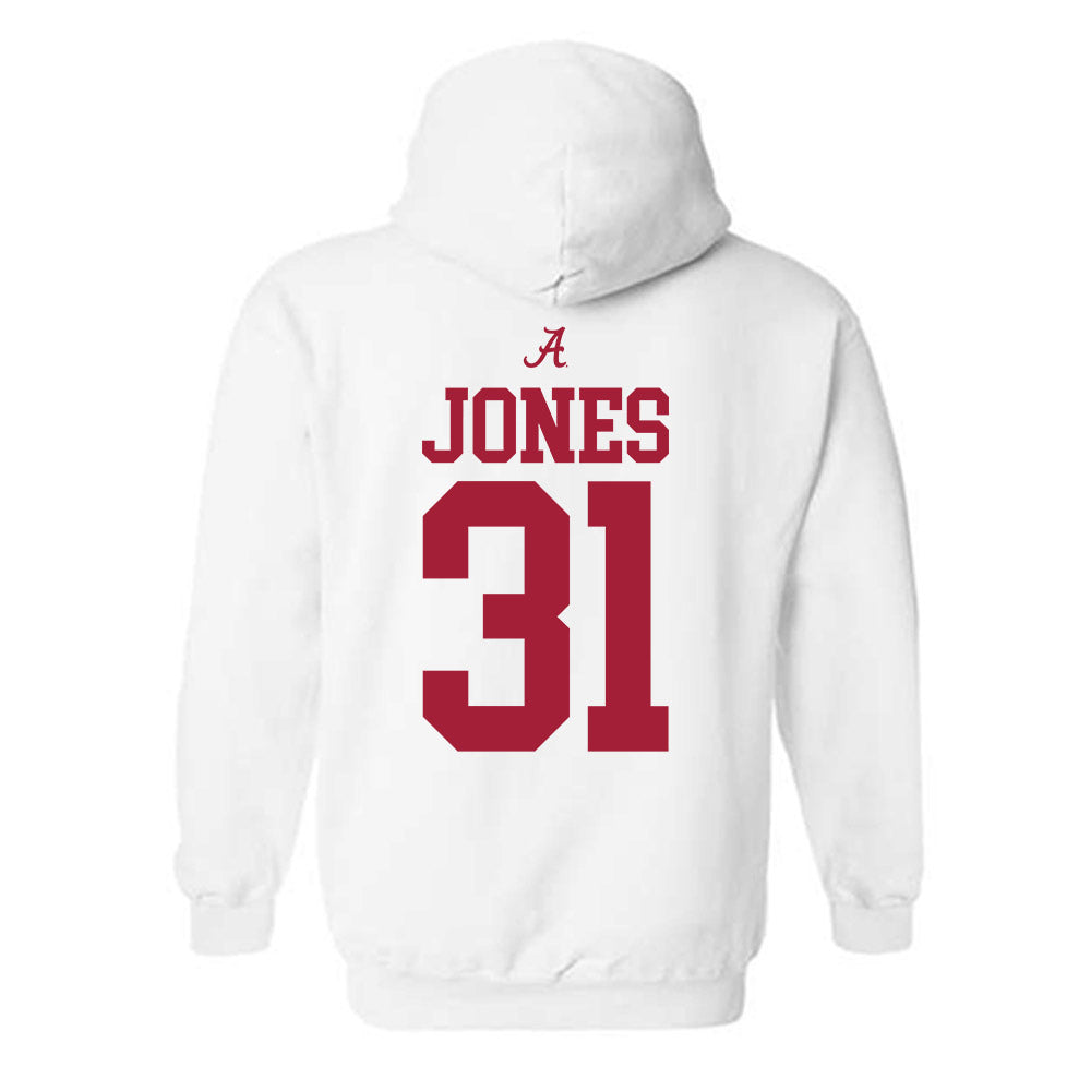 Alabama - NCAA Women's Basketball : Naomi Jones - Hooded Sweatshirt Classic Shersey