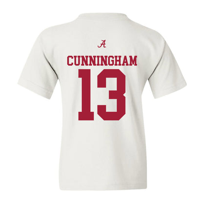 Alabama - NCAA Women's Basketball : Jeanna Cunningham - Youth T-Shirt Classic Shersey