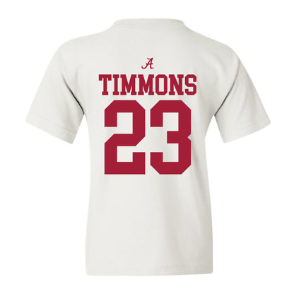 Alabama - NCAA Women's Basketball : Jessica Timmons - Youth T-Shirt Classic Shersey