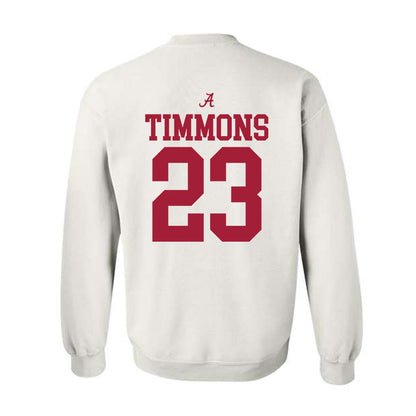 Alabama - NCAA Women's Basketball : Jessica Timmons - Crewneck Sweatshirt Classic Shersey