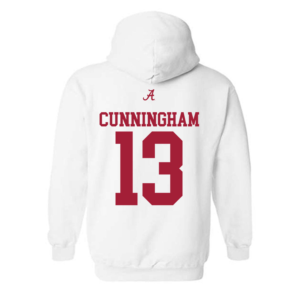 Alabama - NCAA Women's Basketball : Jeanna Cunningham - Hooded Sweatshirt Classic Shersey