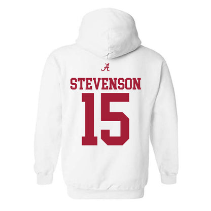 Alabama - NCAA Men's Basketball : Jarin Stevenson - Hooded Sweatshirt Classic Shersey